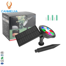 Hot Sale RGB Lawn Garden Led Motion Sensor Light Outdoor Solar Deck Lighting Garden Solar Garden Solar Light